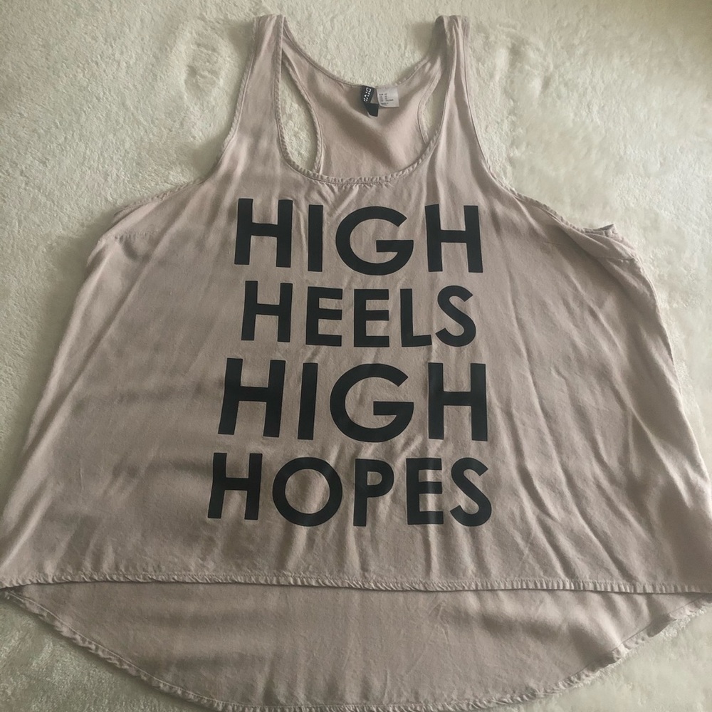 H&M loose fit  tank top